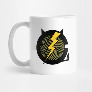 Electric Cat Symbol | Cat Cartoon | That Cat Mug